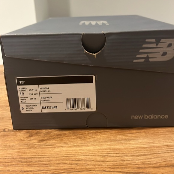 New Balance 327 Grateful Grey Men’s size 12 - Picture 2 of 6